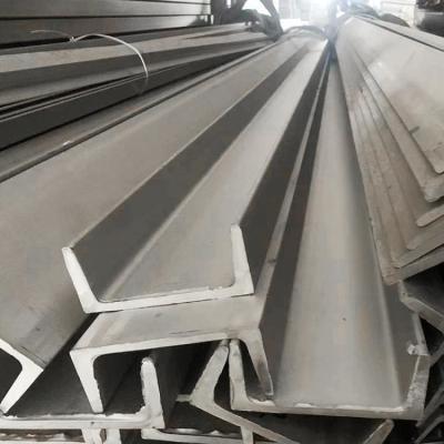China 316L 304 310S stainless steel channel steel U-shaped steel corrosion-resistant C-shaped steel à venda