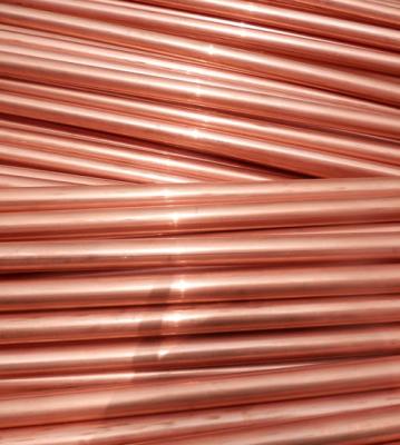 China Rosca Latón Tubo de condensador de cobre puro Tubo de cobre del condensador en venta