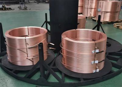 China Seamless Level Wound Copper Coil for sale