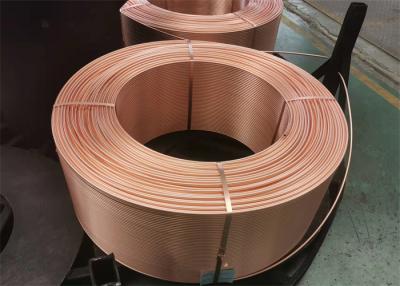 China La bobina herida llana del CU DHP, tubo de cobre herido nivel C12000 lavó superficial en venta