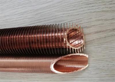 China Estándar del tubo ASTMB68 GB T19447 del cambiador de calor de la aleta de la placa de cobre en venta