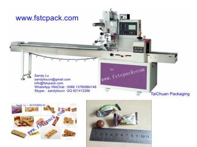 China snack bar, cereal bar, energy bar packing machine,packaging machine,wrapping machinery for sale