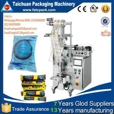 China tomato ketchup /fruit juice packing machine in small business low cost ---TCLB-160P for sale
