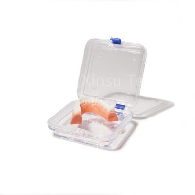 China Caja transparente del diente de la membrana para el laboratorio dental el 10cm×10cm×4cm en venta