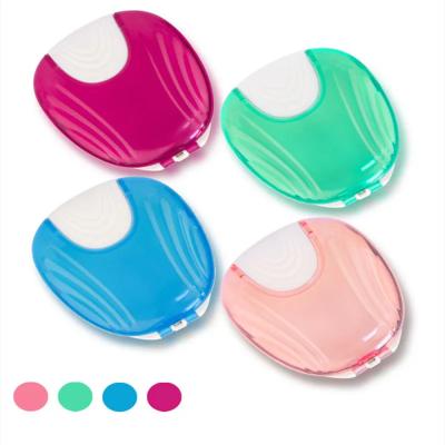 China Caixa colorida não tóxica do retentor da cinta para o armazenamento da limpeza da dentadura à venda