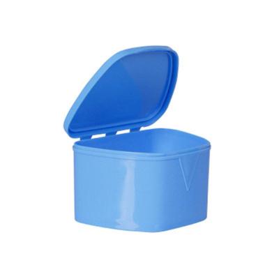 China Recipiente dental reutilizable colorido de la caja de la dentadura para el OEM del almacenamiento de la dentadura en venta