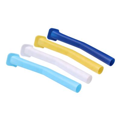 China Plastic Saliva Ejector Parts , Disposable Surgical Suction Tips 1.5cm Duckbill Shaped for sale