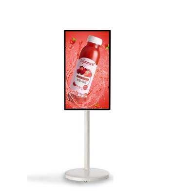 China Odm 32 Inch Free Standing Digital Screen Battery Power for sale