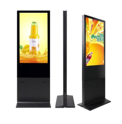 China Waterproof Metal Double Sided Digital Signage 8 Bit Color 60000 Hours Life for sale