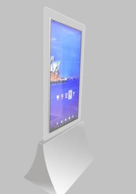 China Subway Double Sides Advertising Kiosks Displays 500 Nits All Steel Structure for sale