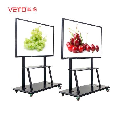 China Tudo em um tela táctil Whiteboard do PC, sistema duplo da placa esperta interativa do LCD à venda