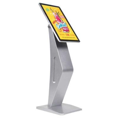 China Digital Information Touch Screen Kiosk , 21.5 Inch IR Touch Terminal Kiosk For Bank for sale