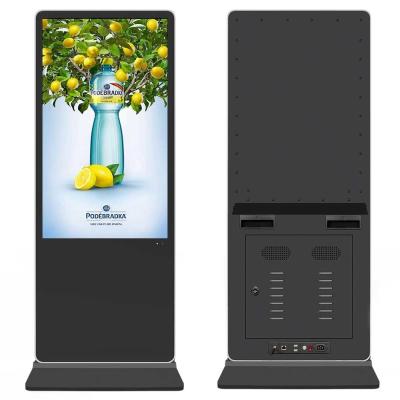 China 43 Inch Floor Standing Vertical LCD Digital Signage for sale