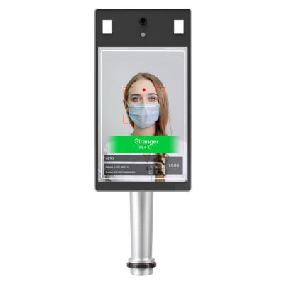 China 0.01Lux DC12V 0.7m Face Recognition IR Thermometer for sale