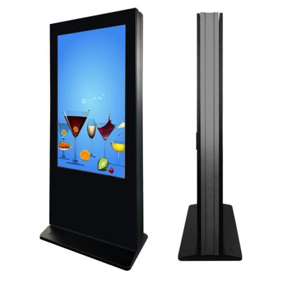 China 43 Inch 4k Digital Advertising Display Kiosk Android 3000nits for sale