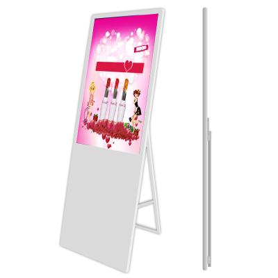 China Hotel Battery Lcd Advertising Display Kiosk Screen Portable Media Player for sale