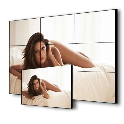 China 4k  Seamless Advertising Screen Advertising Player 2x3 3x3 LCD TV Wall Outdoor Display for sale