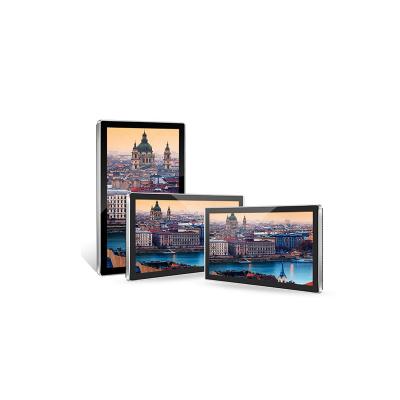 China Free CMS LCD advertising player Smart Digital Picture Frame android wall mount media player digital signage and displays for sale