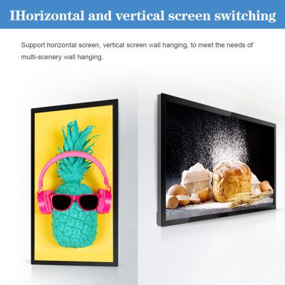China Advertising Display Wall Mount Lcd Digital Signage Indoor Touch Screen Android for sale