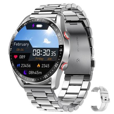 China HW20 PPG ECG BT Calling Waterproof Smartwatch 1.28 inch Fitness Heart Rate For Huawei for sale