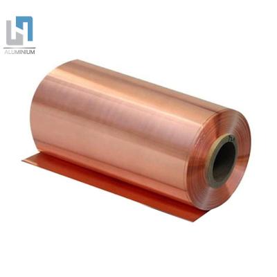 China Conductive Adhesive Copper Strip Coil 0.05mm With Polished Mill Surface for sale