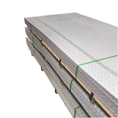 China Custom Embossed Stainless Steel Sheet Metal Plate 160mm AISI 201 for sale