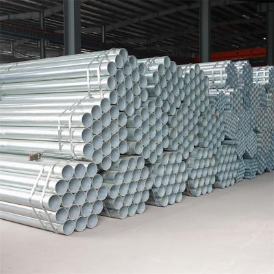 China 12m 6m Hot Dip Galvanized Steel Tube ASTM A53 ASTM A36 Standard for sale