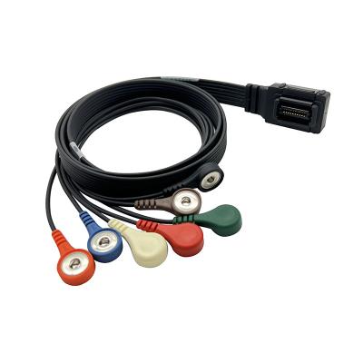 China 7 Lead Patient Holter Cable CBL 153+7 For Rozinn Holter Digital Recorder 153+ for sale