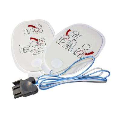 China Disposable Defibrillation Electrodes Ventilator Accessories Adult Child AED Electrodes for sale