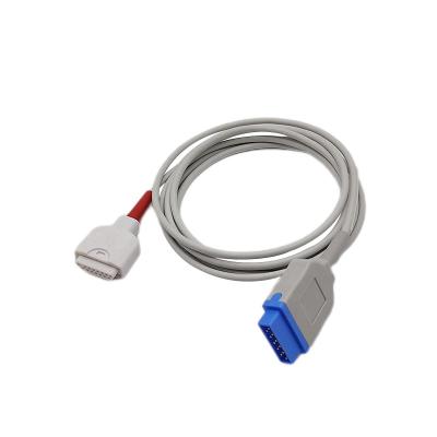 China GE Marquette Spo2 Adapter Cable M LNCS 15Pin To GE 11Pin Connector for sale