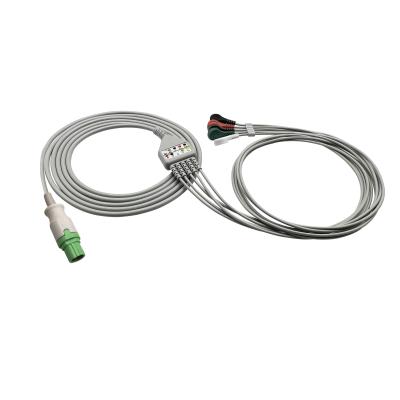 China Kabel SC7000/8000 ECG geduldiger 7 Siemens Pin-Grabscher/Gewicht des Verschluss-0.7lb zu verkaufen