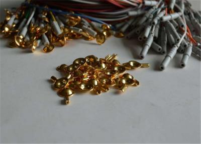 China PCes do cabo 24 dos elétrodos de Eeg do jacaré material/do PVC/TPU macios flexíveis do grupo à venda