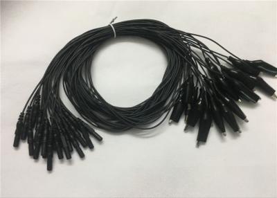 China Din 1.5 EEG Cables / Eeg Cup Electrodes Din 1.5 Connector CE Standard for sale