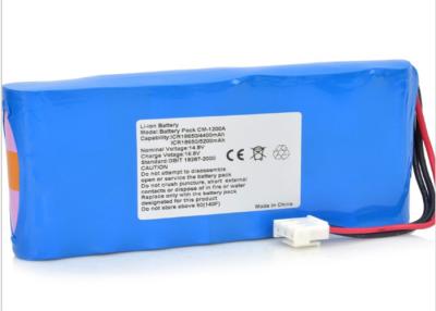 China Li-Ion / Lithium Medical Equipment Batteries 4.4v 5200mah Rechargeable Type for sale