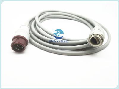 China Mindray T5 Invasive Blood Pressure Cable , HP IBP Cable 4mm Diameter for sale