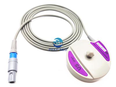 China Grey Transducer Probe Ultrasound , Linear Ultrasound Probe Edan F3 4 Pin Two Notch for sale