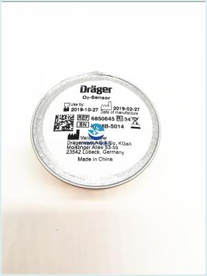 China 6850645 Draeger Oxygen Sensor O2 Cell / Oxygen Battery Plastic Metal Material for sale