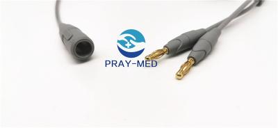 China Longitud bipolar del material los 3.6m del cable TPU del tronco de Ecg del fórceps para el alambre de Electrosurgical en venta
