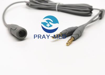 China tipo EURO cable bipolar de los E.E.U.U. de la longitud de 3M de Electrosurgical para el fórceps en venta