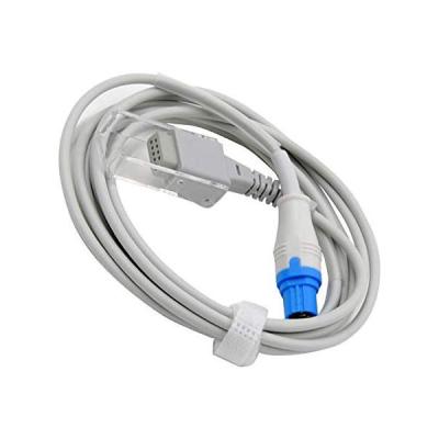 China Sirecust 700 Siemens Spo2 Adapter Cable 2.4m 8ft 10 Pin Connector for sale
