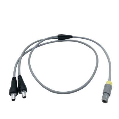 China Fisher & Paykel heater adapter cable 4 pin 80 degree 2 pin For MR850 and HC500 humidifier for sale