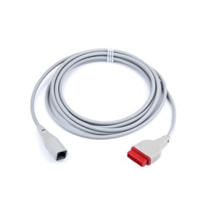 China GE Marqutte Invasive Blood Pressure Cable To Abbott / Edward 2.4m Length for sale