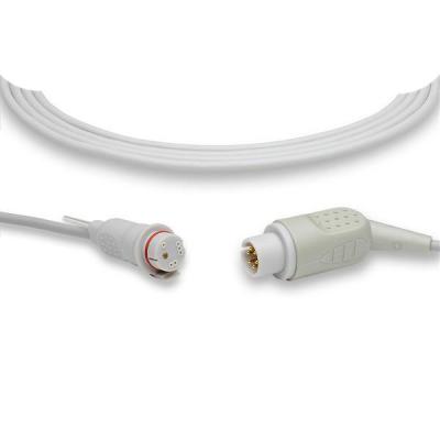 China AAMI Length 2.7 Meters IBP Cable 6 Pin Connector With BD transducer for sale