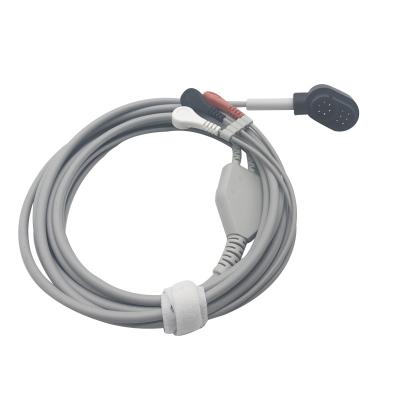 Китай Серия кабеля MD x ECG/EKG Zoll Propaq для длины терпеливого монитора 3.6m продается