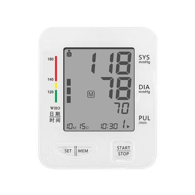 China Home Use Upper Arm Blood Pressure Monitor With Extra Large Cuff for sale