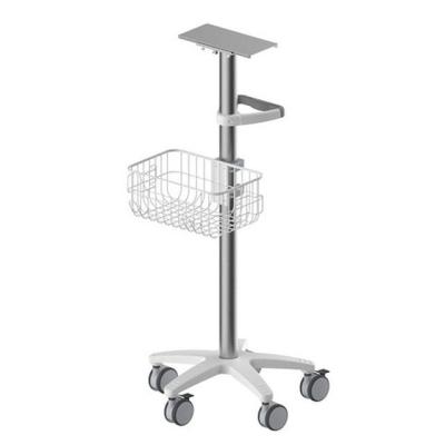 China Hospital patient Medical Monitor Trolley Fixed height With Bracket Fixed 1000mm Height for sale