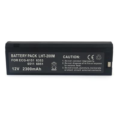 China 12V 2300Mah Patient Monitor Battery Pack For Nihon Kohden ECG 750g Weight for sale