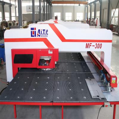 China 30 Tons CNC Turret Punching Machine turret press sheet metal for sale