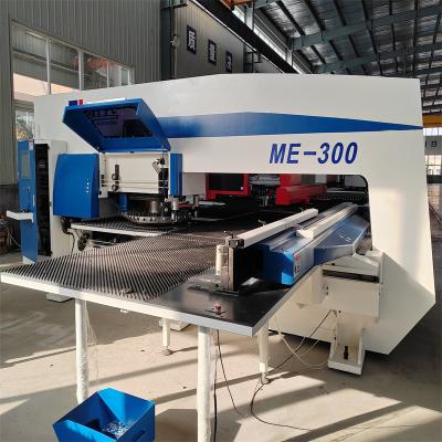 China Stainless Steel Aluminum Cnc Turret Punch Press Sheet Metal Punching Machine for sale