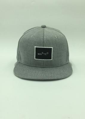 China Baseball Plain Snapback Caps , Ladies Grey Snapback Hats With Spikes for sale